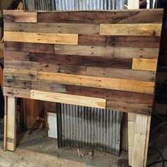 Pallet Wood Headboard DIY — Revival Woodworks -   18 diy Headboard pallet ideas