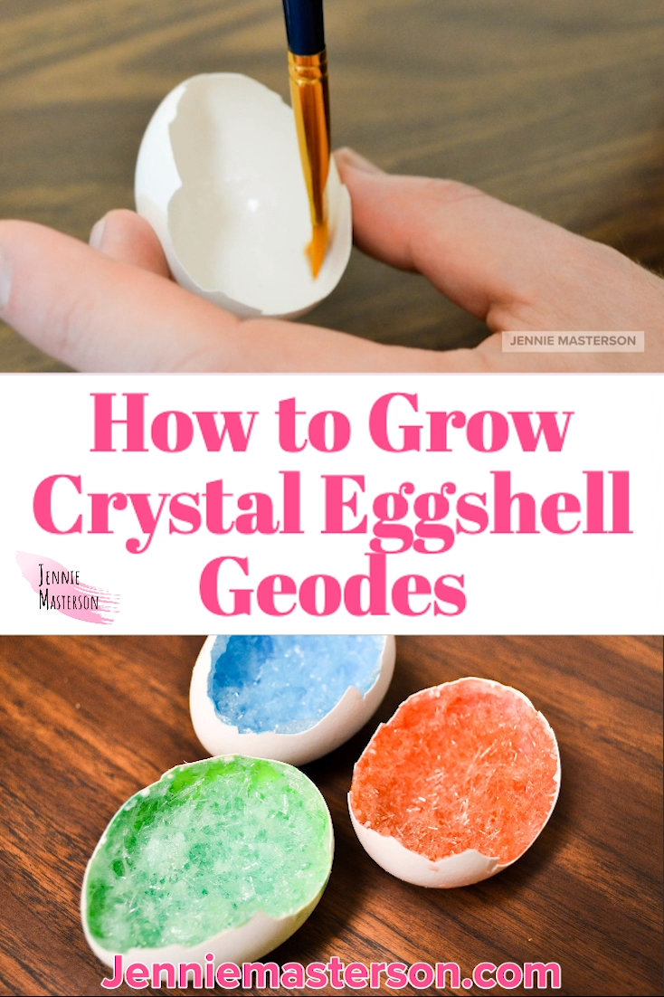 DIY Crystal Eggshell Geodes -   18 diy projects for kids boys ideas