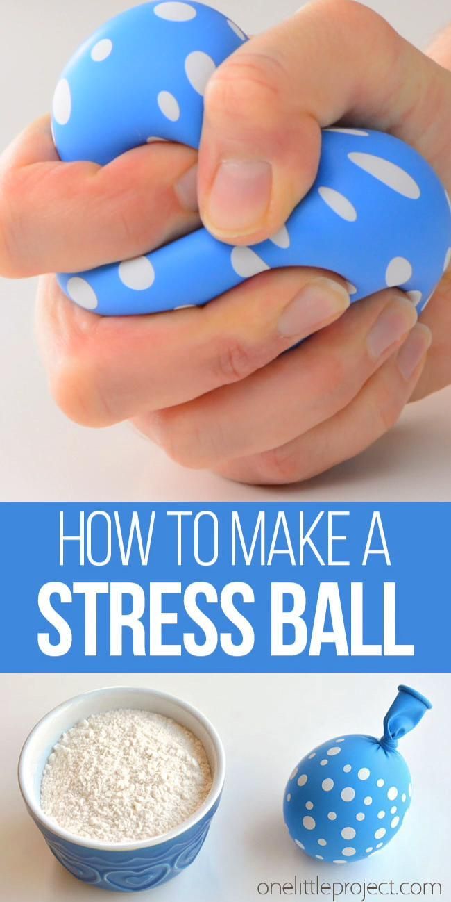 How to Make a Stress Ball: 5 Easy Steps to Make a DIY Stress Ball -   18 diy projects for kids boys ideas