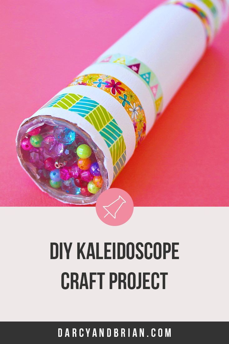 Fun DIY Kaleidoscope Kids Craft Tutorial [Pictures] -   18 diy projects for kids boys ideas