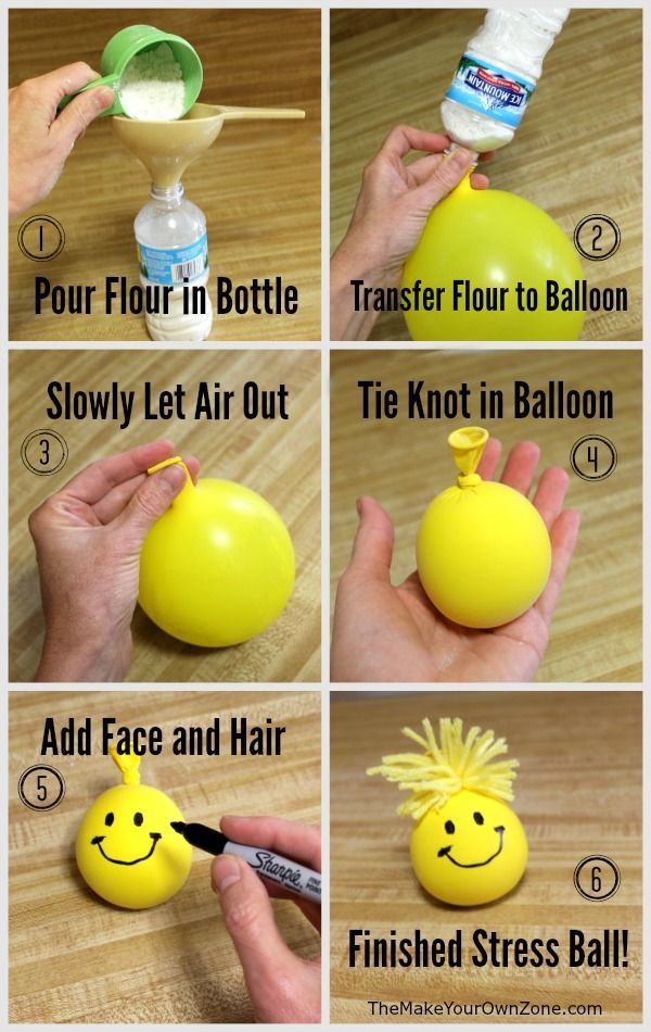 Got Stress? Make Your Own Stress Ball! -   18 diy projects for kids boys ideas