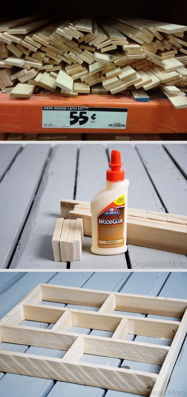 Easy and Affordable- DIY DRAWER ORGANIZER -   18 diy projects for the home cheap ideas