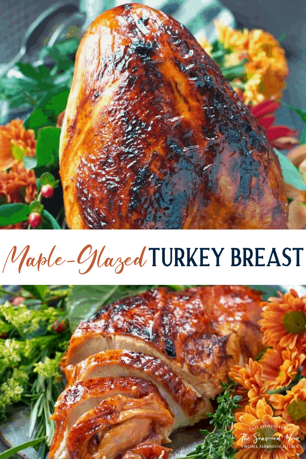 Easy Maple-Glazed Roasted Turkey Breast -   18 easy thanksgiving turkey breast recipes oven ideas