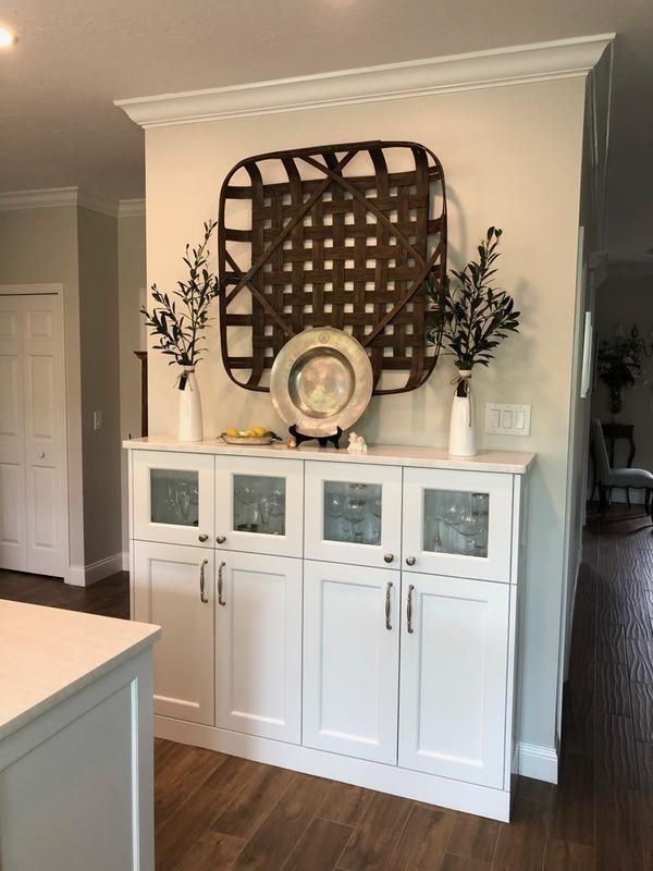 Tobacco Basket Wall D?cor | Ballard Designs -   18 farmhouse decorations for above kitchen cabinets ideas