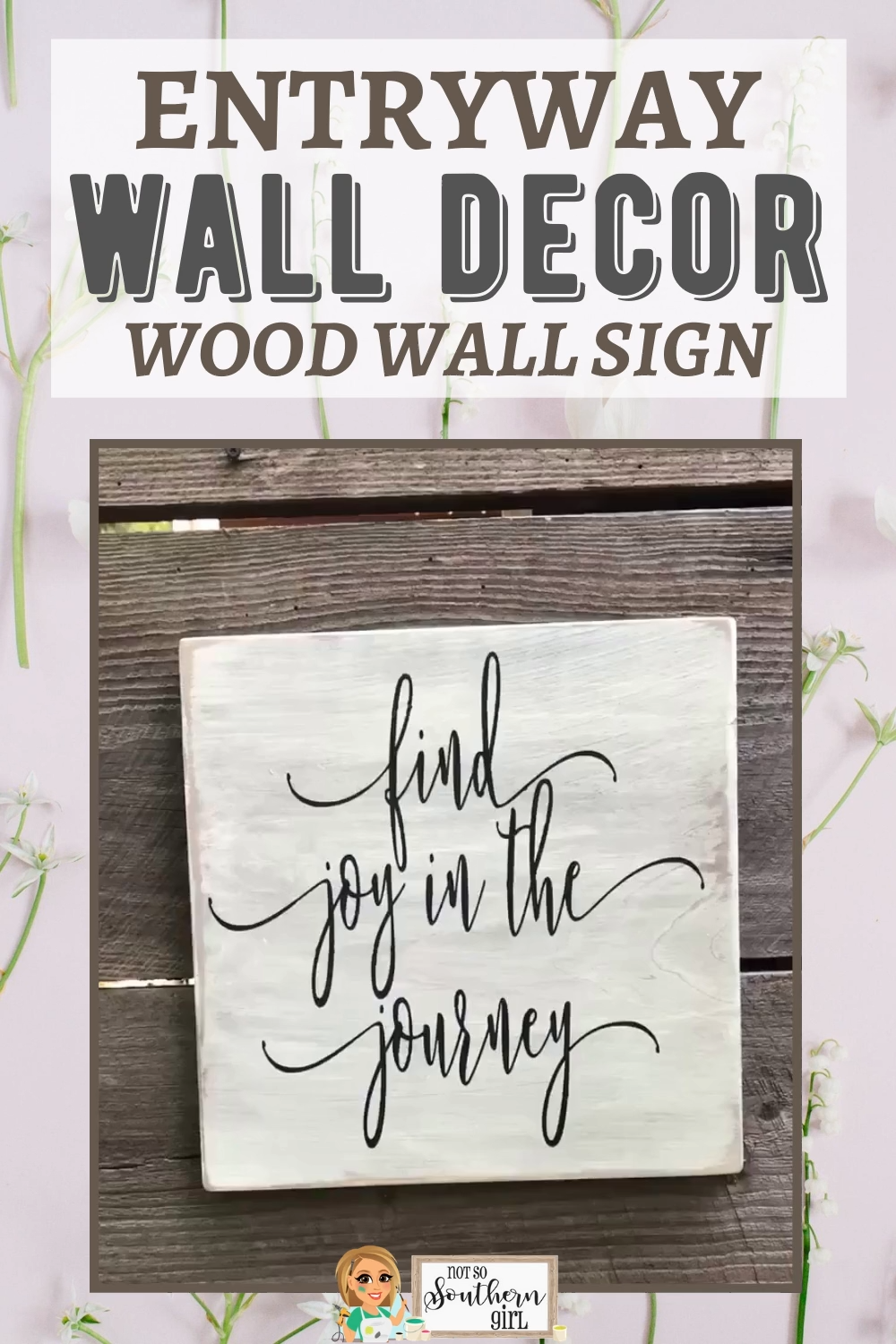 Entryway Wall Decor Wood Wall Sign -   18 home decor signs bedroom ideas