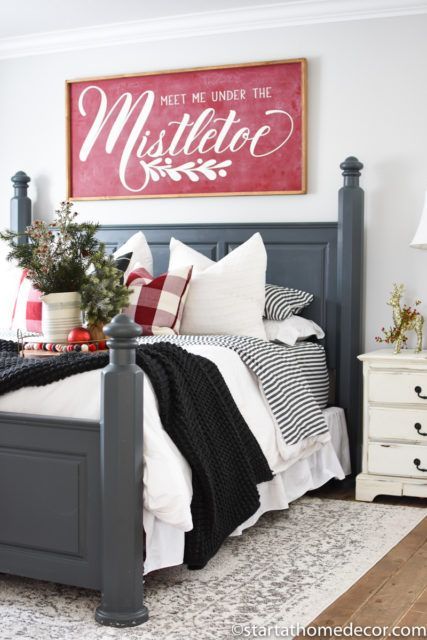 Christmas Master Bedroom -   18 home decor signs bedroom ideas