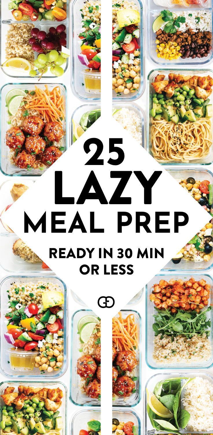 25 Healthy Meal Prep Ideas To Simplify Your Life -   18 meal prep recipes for beginners ideas