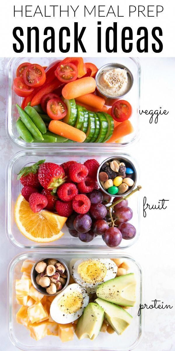 Healthy On-the-Go Meal Prep Snack Ideas -   18 meal prep recipes for beginners ideas