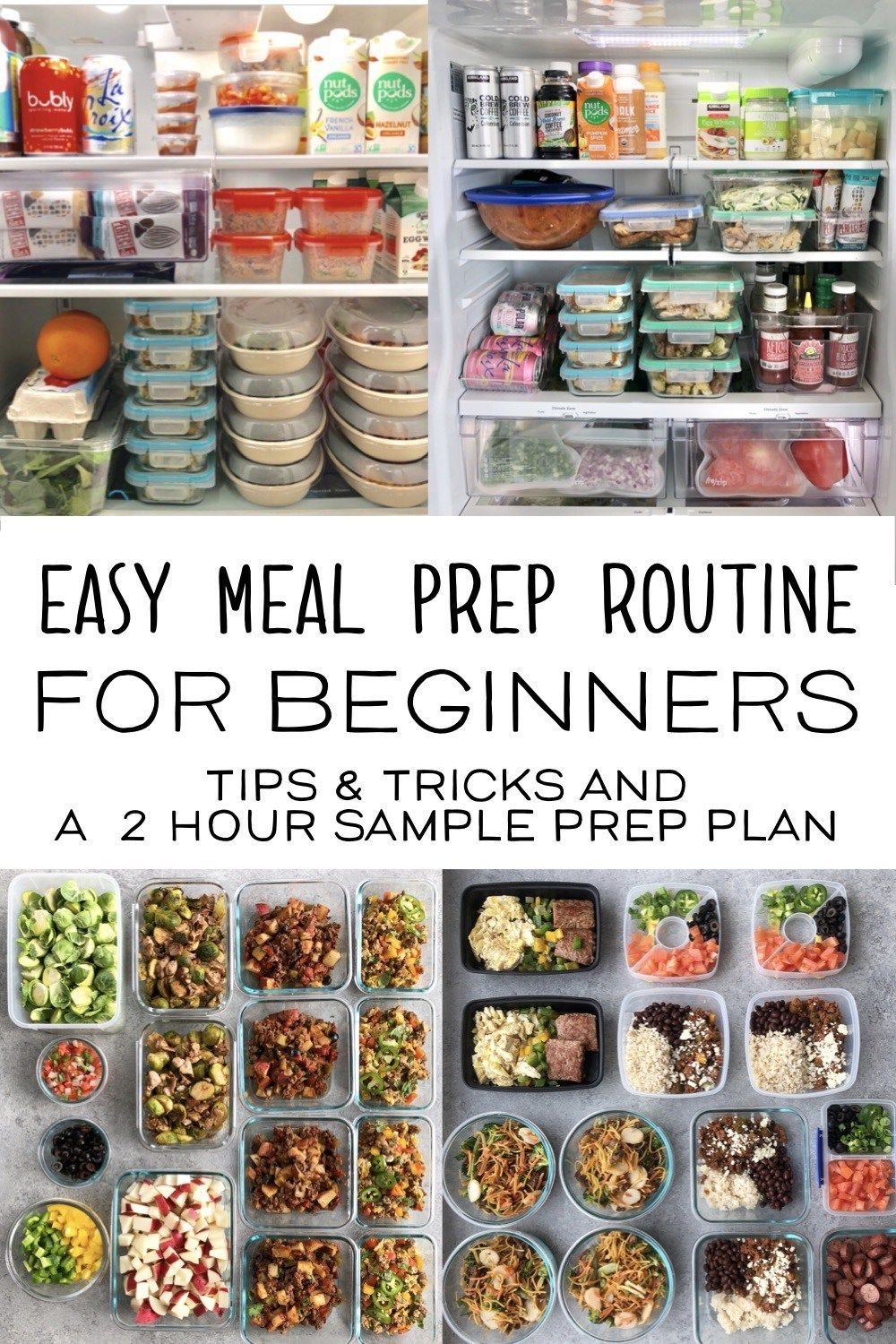 How To Meal Prep Like A Champ: My Weekly Meal Prep Routine -   18 meal prep recipes for the week ideas