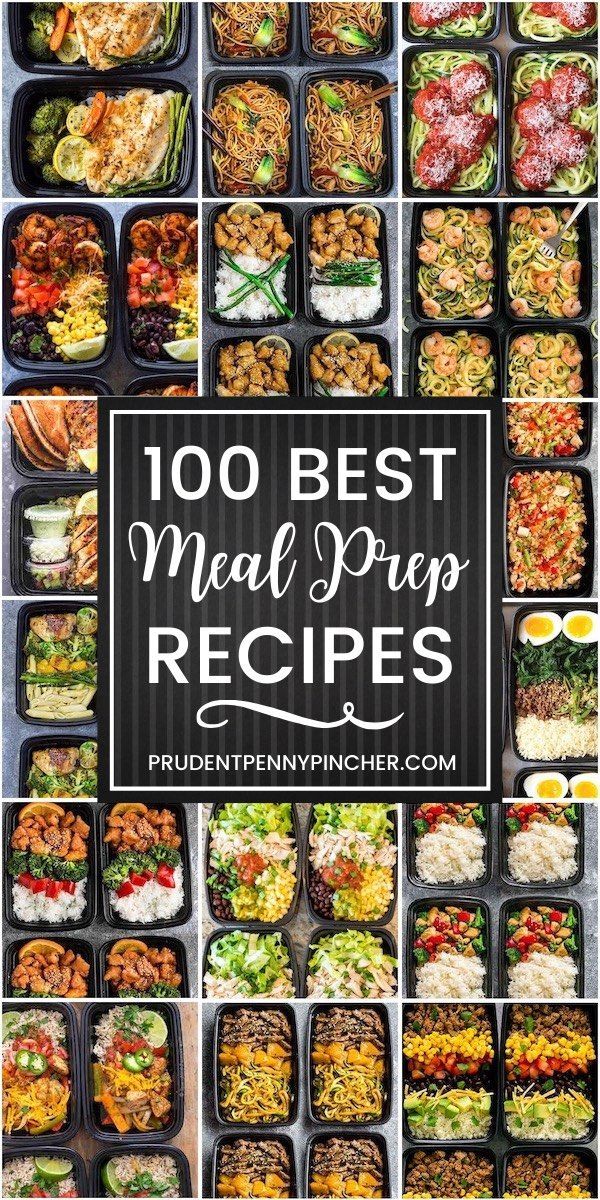 100 Best Meal Prep Recipes -   18 meal prep recipes for the week ideas