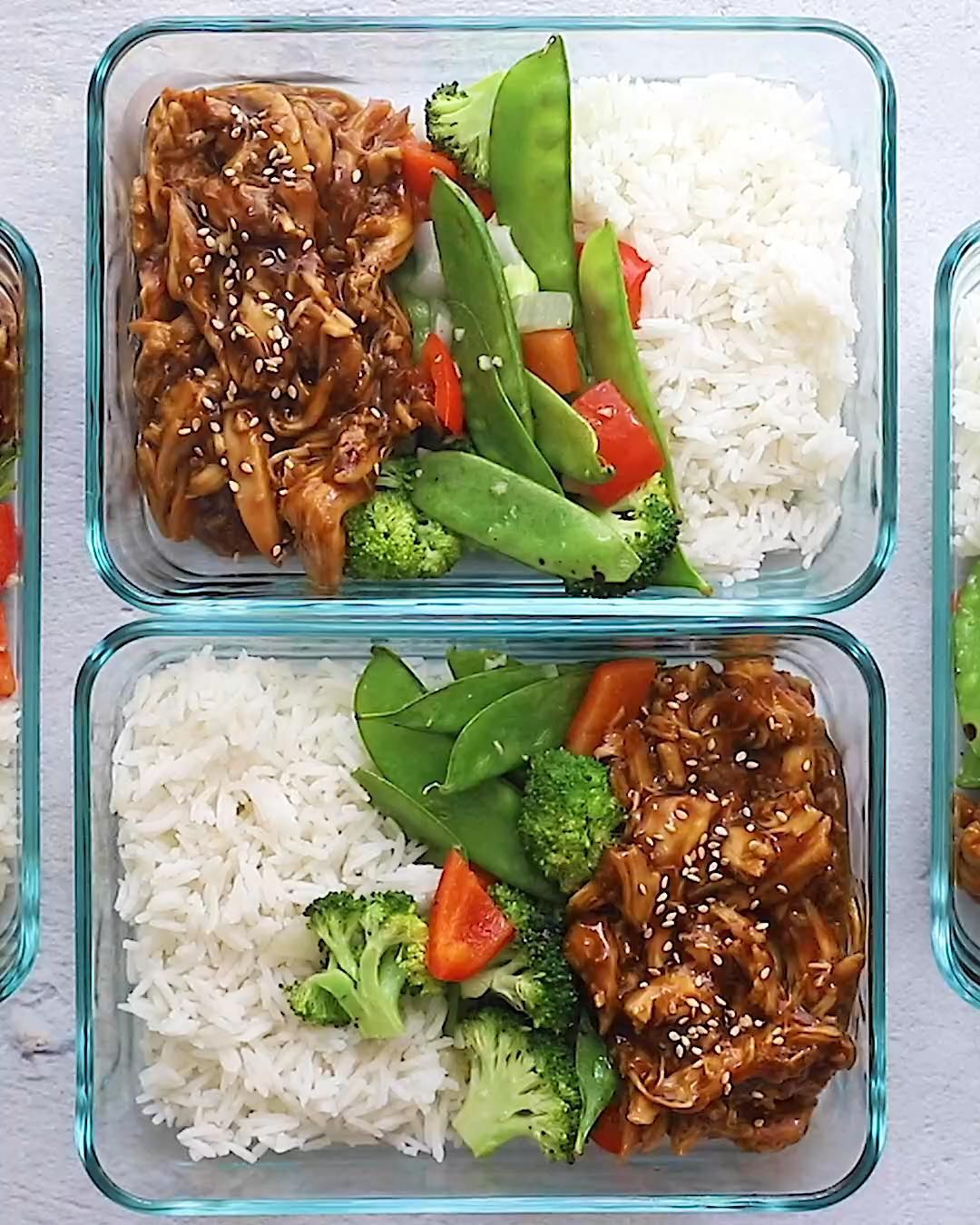 Crock Pot Teriyaki Chicken - Meal Prep Recipes -   18 meal prep recipes for the week lunches ideas