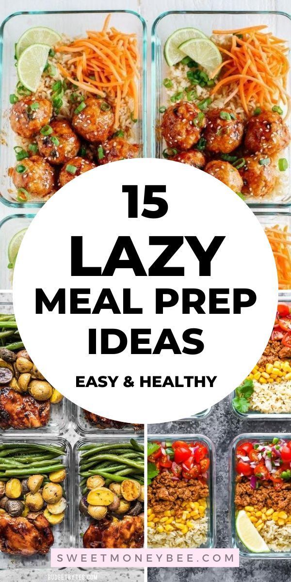 Healthy Meal Prep Ideas For Beginners and Weight Loss -   18 meal prep recipes for the week lunches ideas