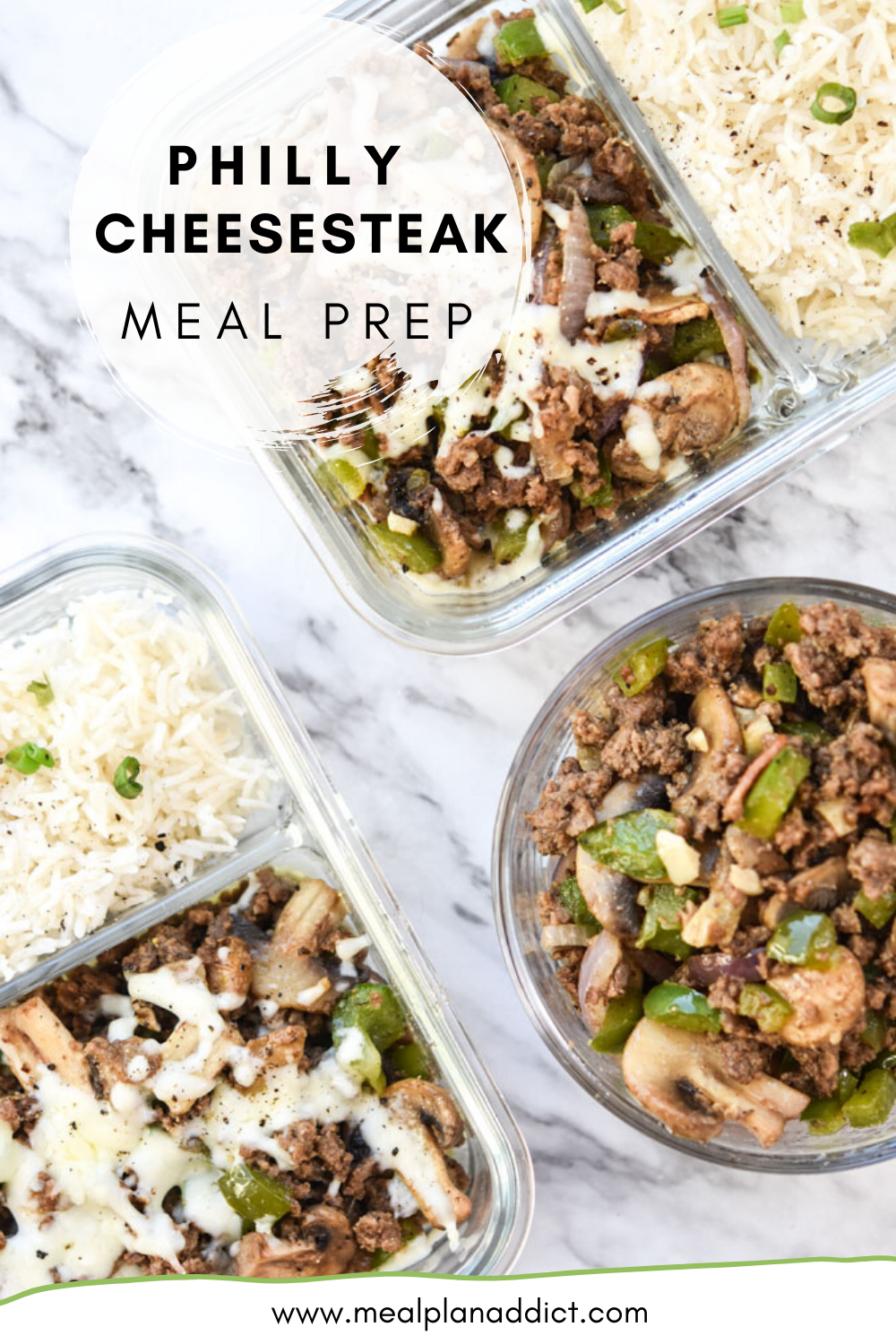 Philly Cheesesteak Meal Prep - Meal Plan Addict -   18 meal prep recipes for the week lunches ideas