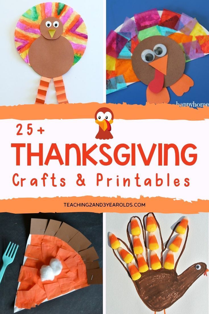 25+ Thanksgiving Craft Ideas for Preschoolers -   18 thanksgiving crafts for kids toddlers ideas