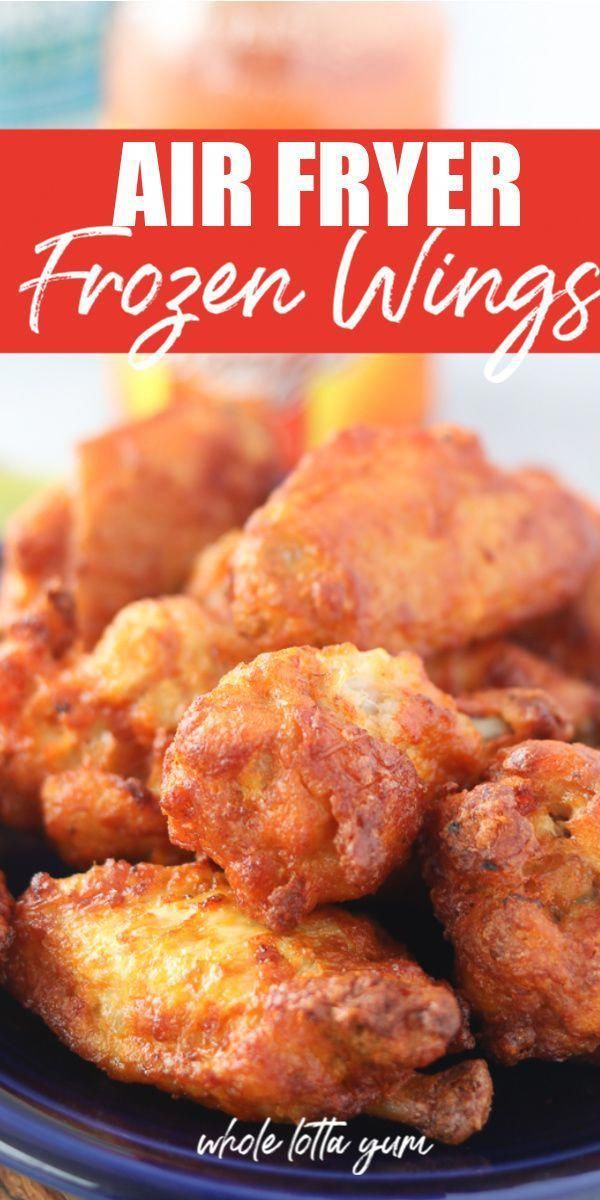Air Fryer Frozen Chicken Wings -   19 air fryer recipes chicken boneless wings ideas