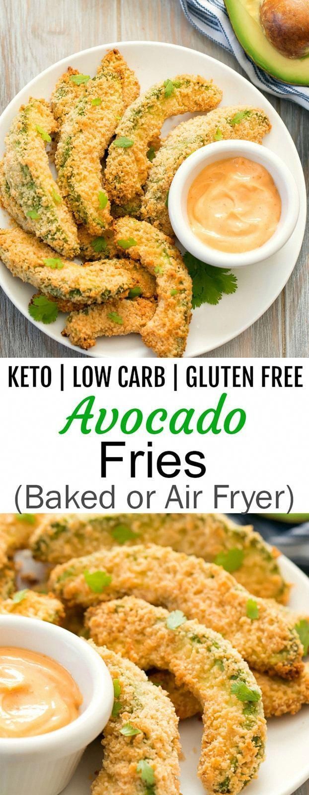 Keto Avocado Fries -   19 air fryer recipes easy snacks ideas