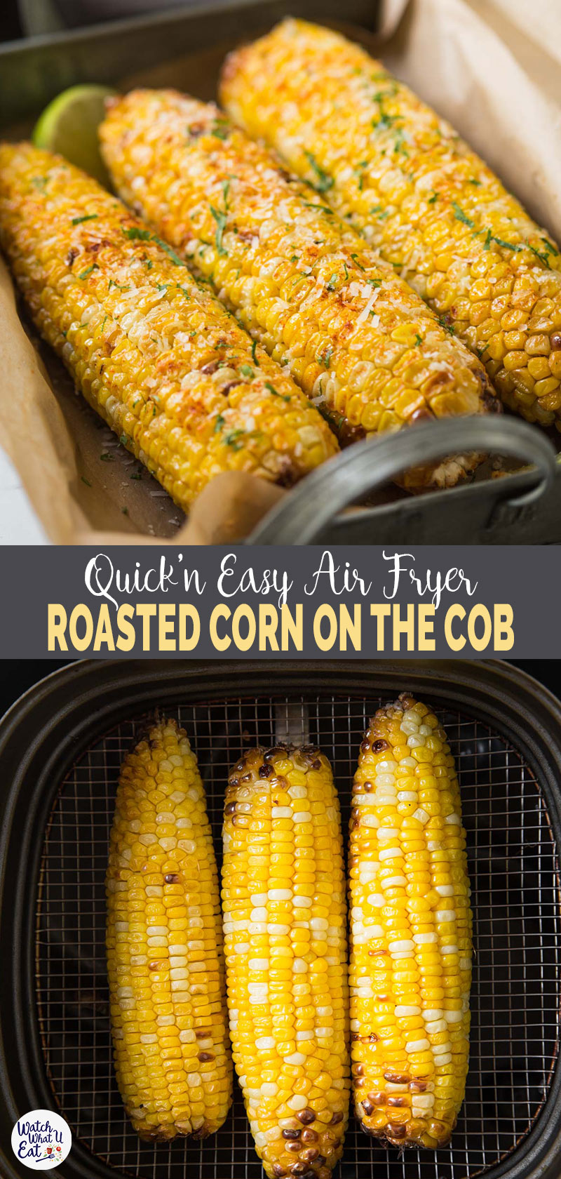 Air Fryer Corn On The Cob | Get Roasted Corn in Just 15 Mins -   19 air fryer recipes easy snacks ideas