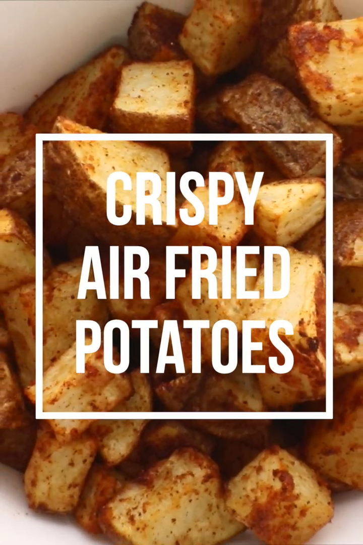 Crispy Air Fried Potatoes -   19 air fryer recipes easy snacks ideas