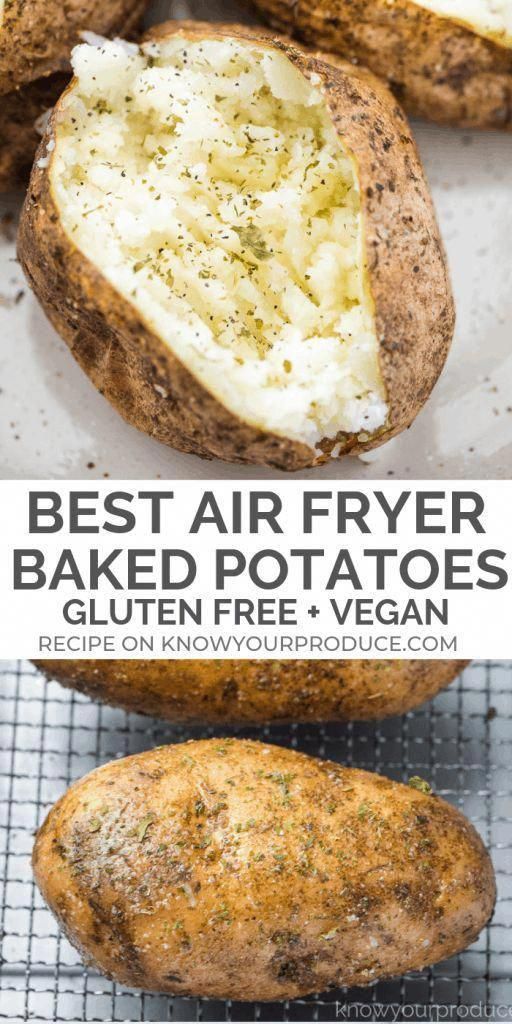 Air Fryer Baked Potatoes -   19 air fryer recipes healthy low sodium ideas