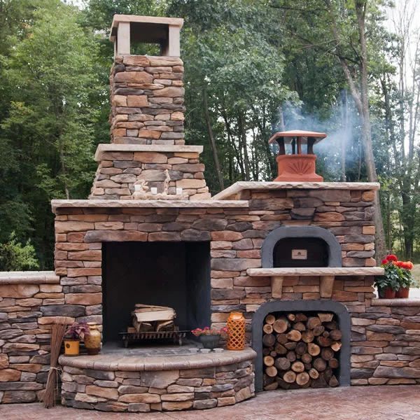 Outdoor Pizza Oven -   19 diy Outdoor fireplace ideas