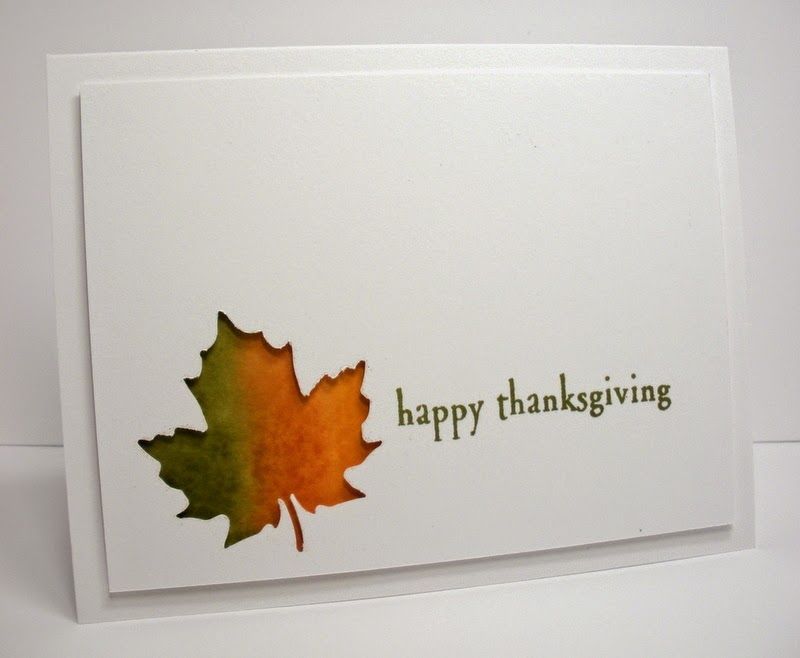 Gettin' Punchy: How to Make the Easy Hard -   19 diy thanksgiving cards easy ideas