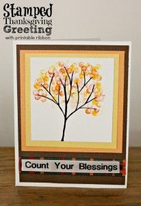 Easy Thanksgiving Cards to Make | Stamping Ideas -   19 diy thanksgiving cards easy ideas