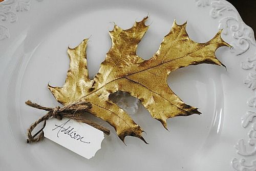 10 DIY Thanksgiving Place Card Ideas- A Cultivated Nest -   19 diy thanksgiving cards easy ideas