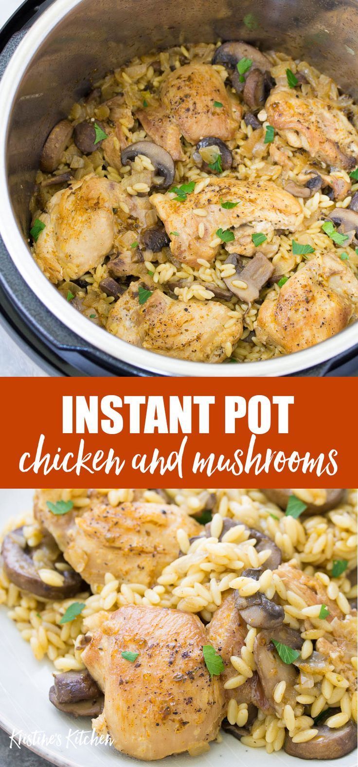 Instant Pot Chicken and Mushrooms -   19 healthy instant pot recipes chicken easy ideas