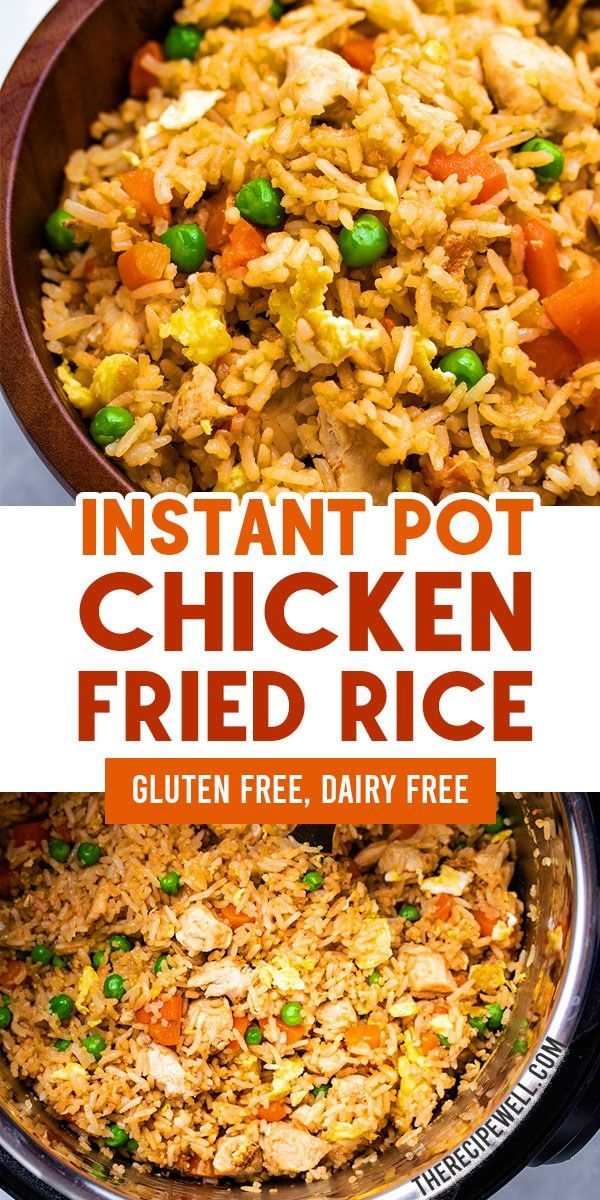 Instant Pot Chicken Fried Rice -   19 healthy instant pot recipes chicken easy ideas