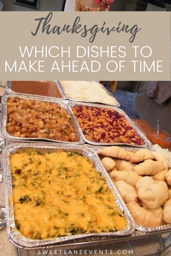 Plan to Make with Dishes to Make Ahead of Time for Thanksgiving -   19 make ahead sides for thanksgiving ideas