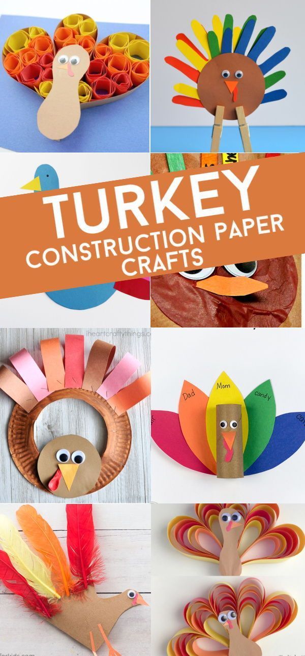 11 easy construction paper turkeys your kids will love to make - Twitchetts -   19 thanksgiving crafts for preschoolers fun ideas