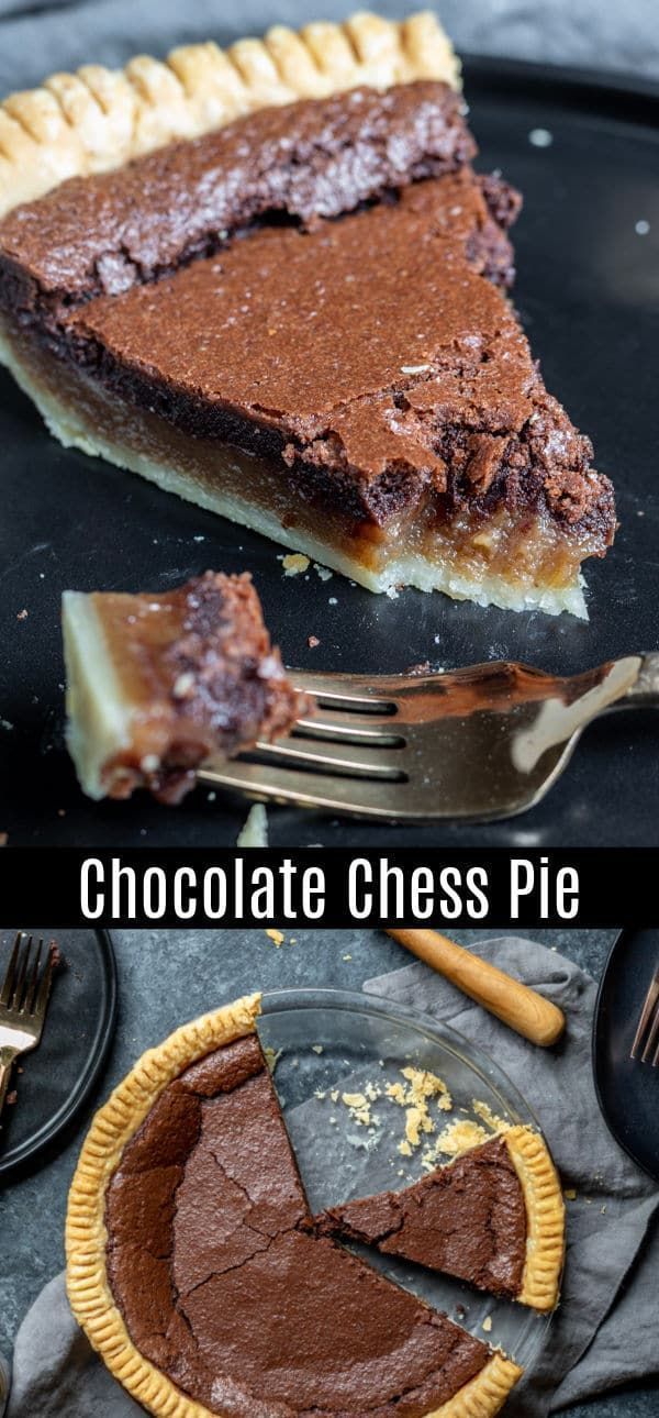 Chocolate Chess Pie -   19 thanksgiving desserts easy chocolate ideas