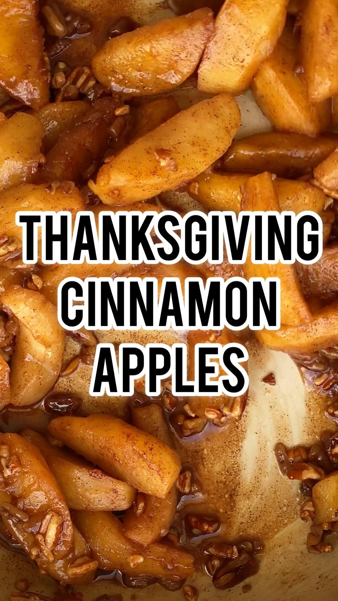 Thanksgiving Cinnamon Apples (SIDE DISH) -   19 thanksgiving side dishes crockpot ideas