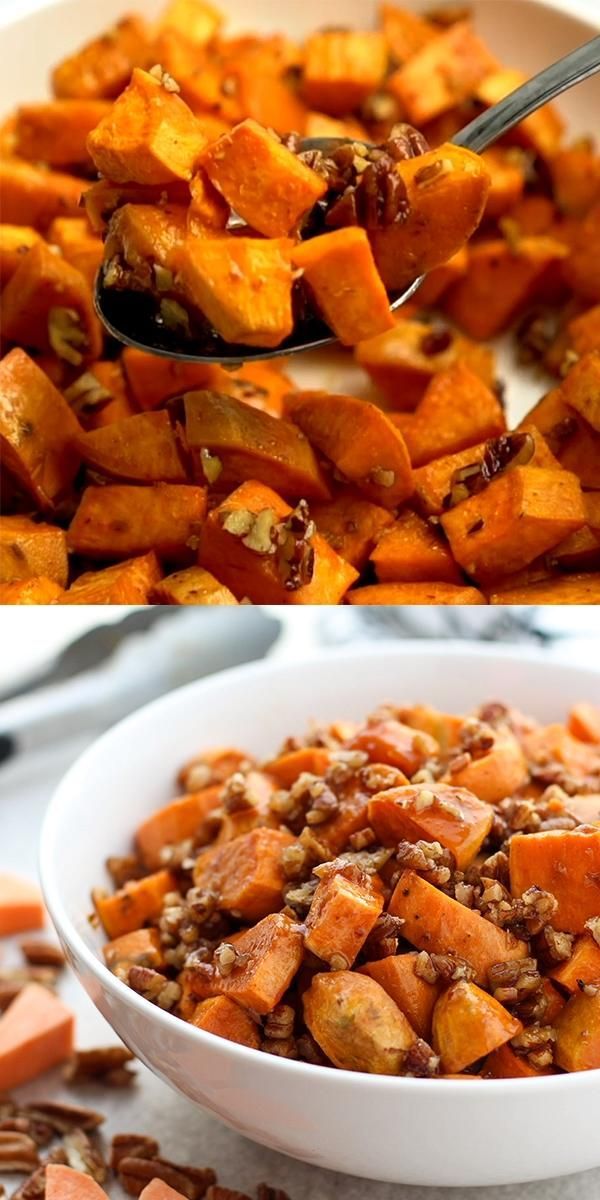Brown Sugar Pecan Roasted Sweet Potatoes (Baked Sweet Potatoes) -   19 thanksgiving side dishes crockpot ideas
