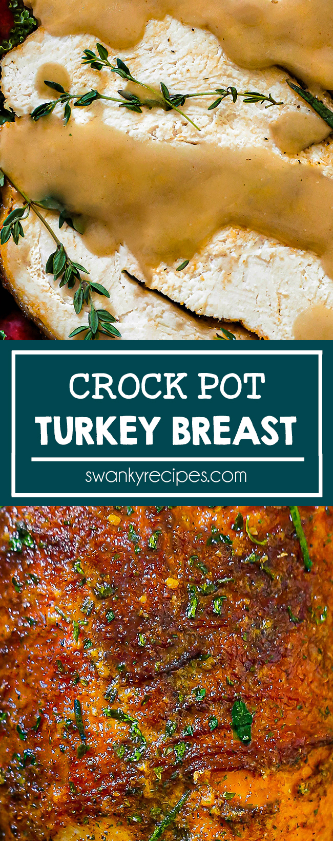 Slow Cooker Savory Herb Turkey Breast Recipe -   19 turkey breast recipes crock pot ideas