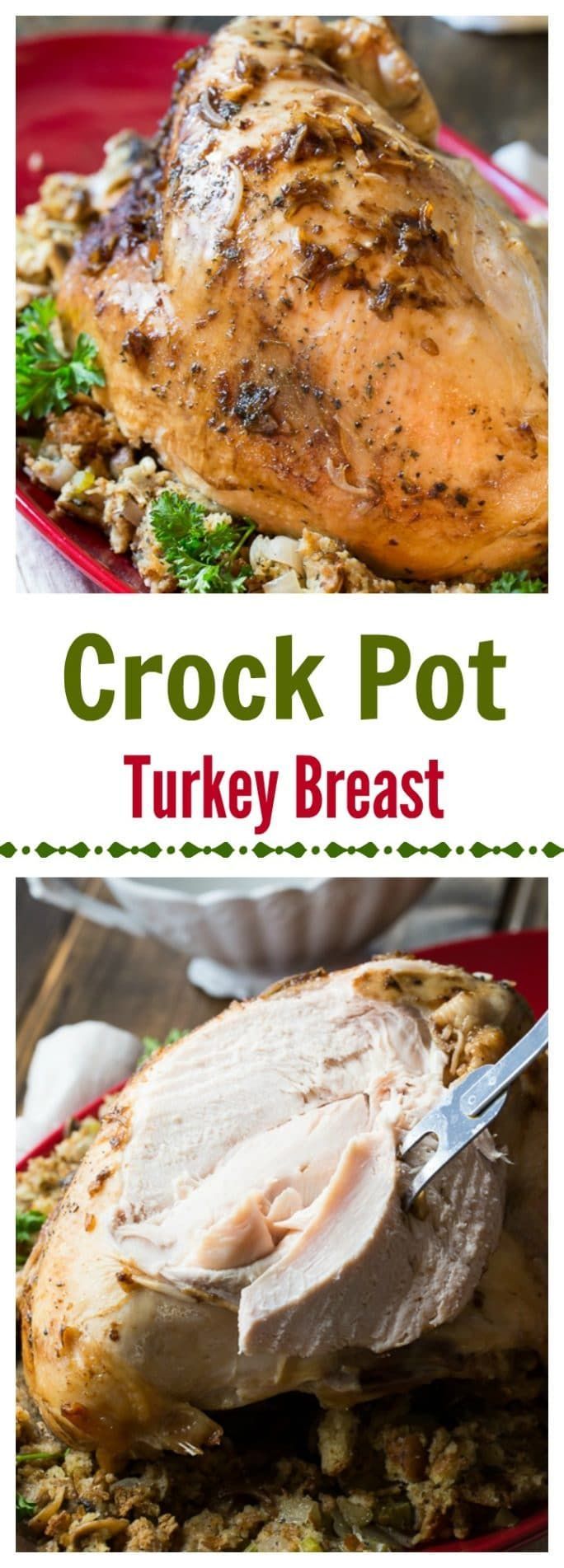 Crock Pot Turkey Breast - Spicy Southern Kitchen -   19 turkey breast recipes crock pot ideas