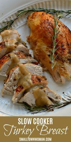 Slow Cooker Turkey Breast (Moist, Tender and Juicy) -   19 turkey breast recipes crock pot ideas