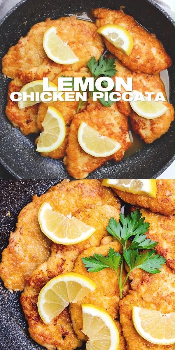Lemon Chicken Piccata Recipe -   25 dinner recipes for family main dishes chicken breasts ideas