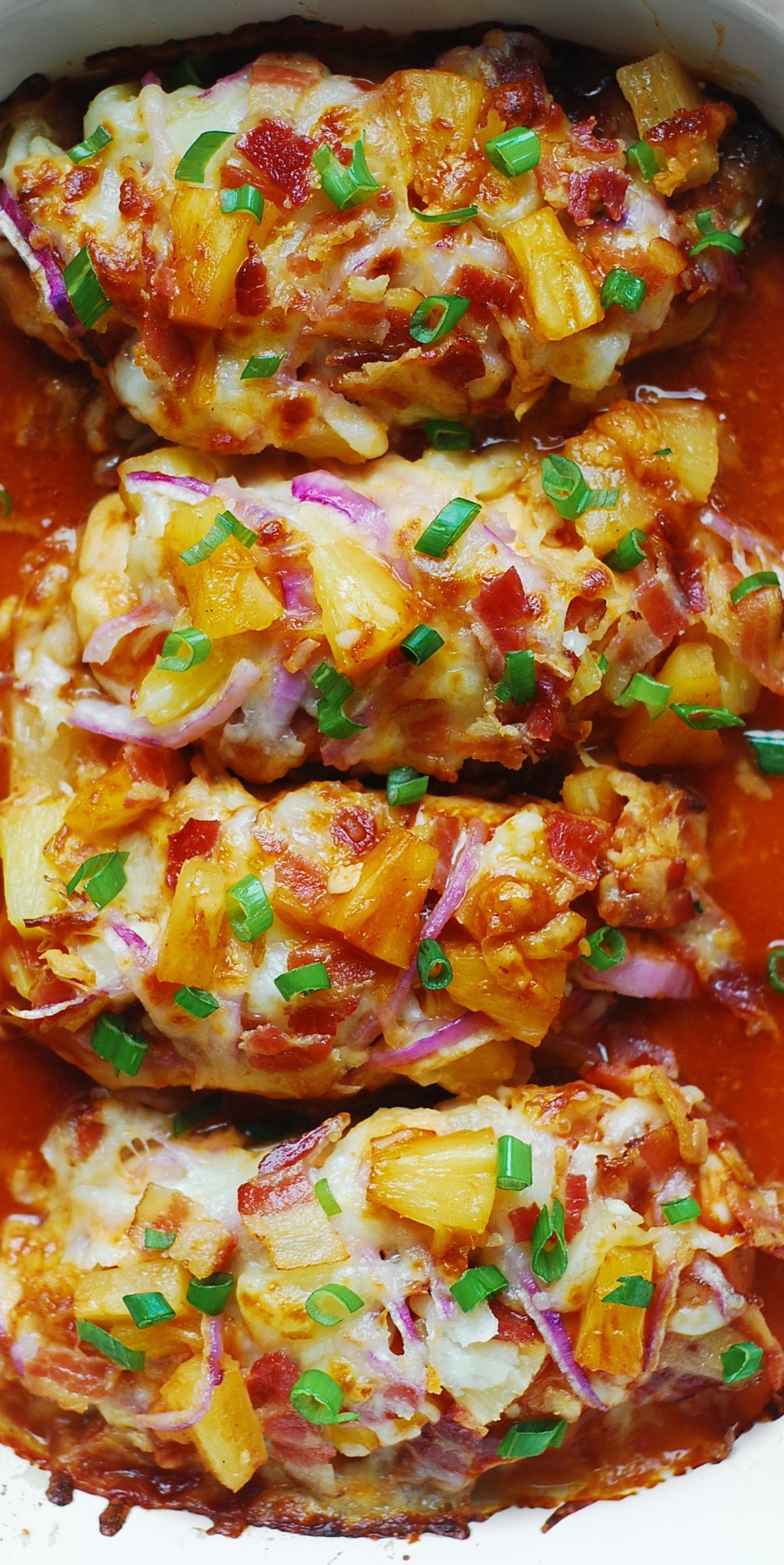 Bacon Pineapple BBQ Chicken Bake -   25 dinner recipes for family main dishes chicken breasts ideas