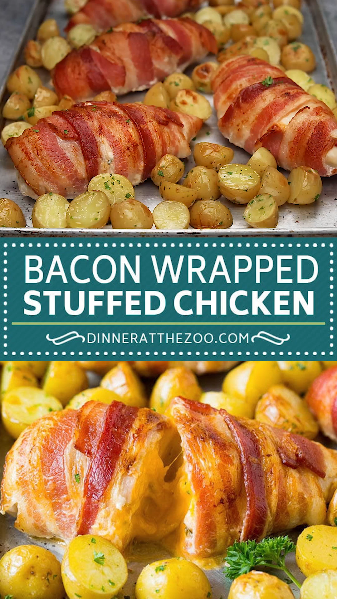 Bacon Wrapped Stuffed Chicken Breast -   25 dinner recipes for family main dishes chicken breasts ideas