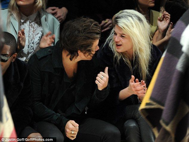 Harry Styles leads the famous faces at Burberry's LFW show -   12 harry styles 2013 photoshoot teen vogue ideas