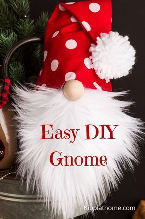Easy Gnomes DIY Learn How to Make Sock Gnomes -   14 diy christmas decorations for home ideas