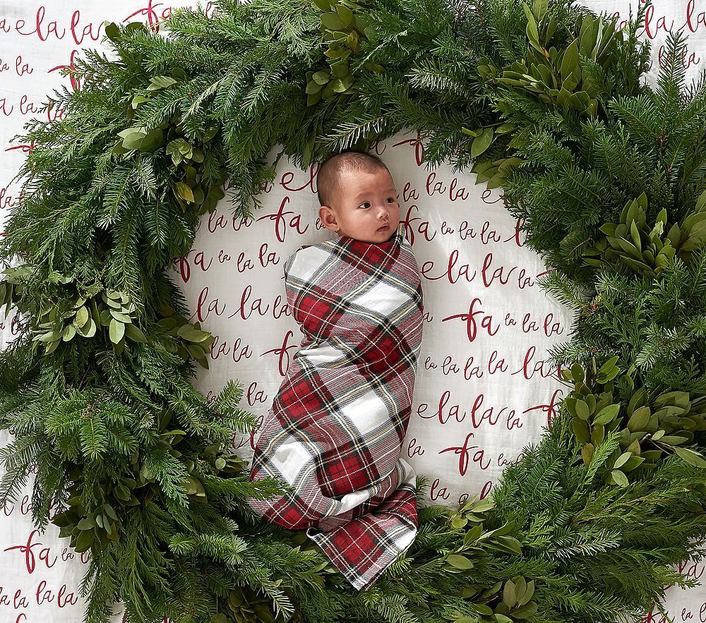 My First Christmas Swaddle Set Of 3, Swaddle Set, Multi -   15 christmas photoshoot kids siblings ideas