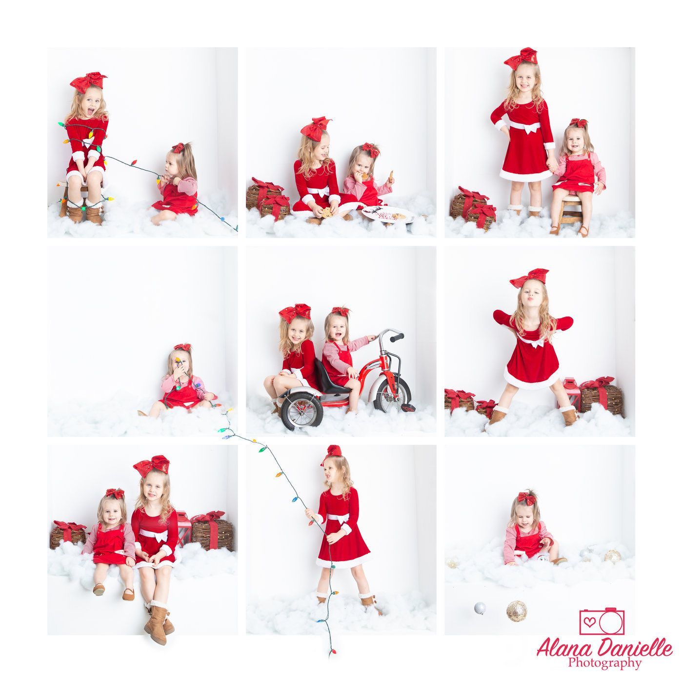 Christmas Box Photoshoot -   15 christmas photoshoot kids siblings ideas
