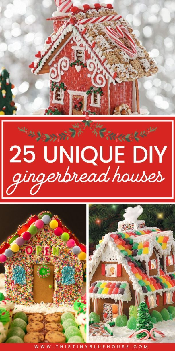 16 gingerbread house designs ideas