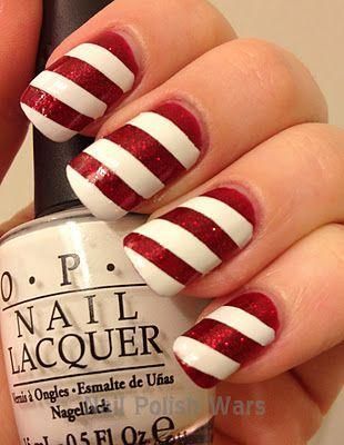 55+ Popular Ideas of Christmas Nails Designs To Try in 2019 -   16 xmas nails easy diy christmas ideas