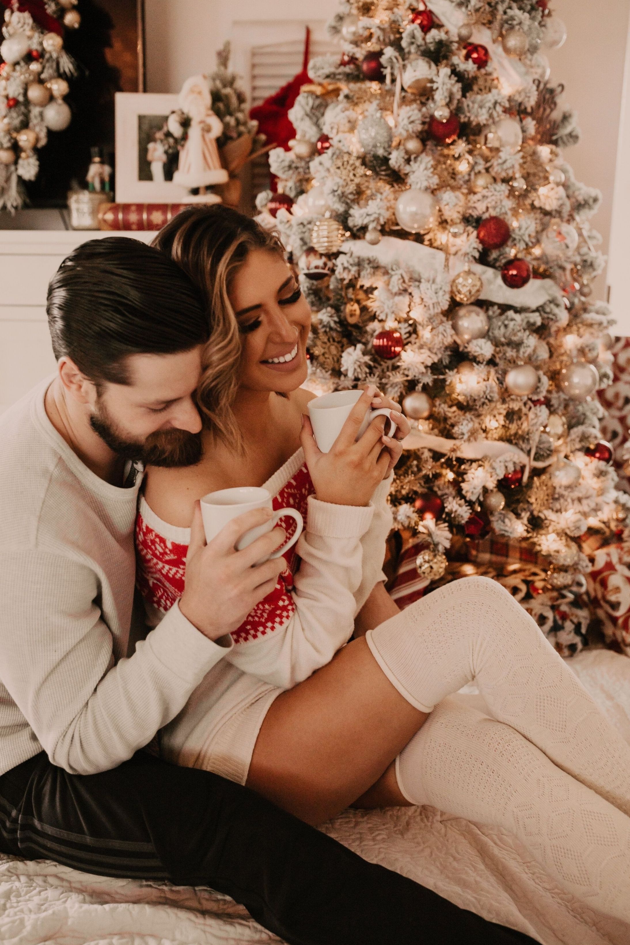 In Home Christmas Shoot — JMikayla Photography -   17 christmas photoshoot couples funny ideas