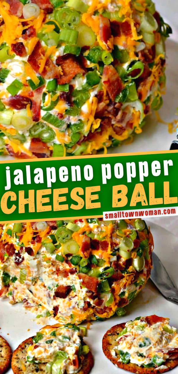 JALAPENO POPPER CHEESE BALL RECIPE -   17 thanksgiving appetizers ideas