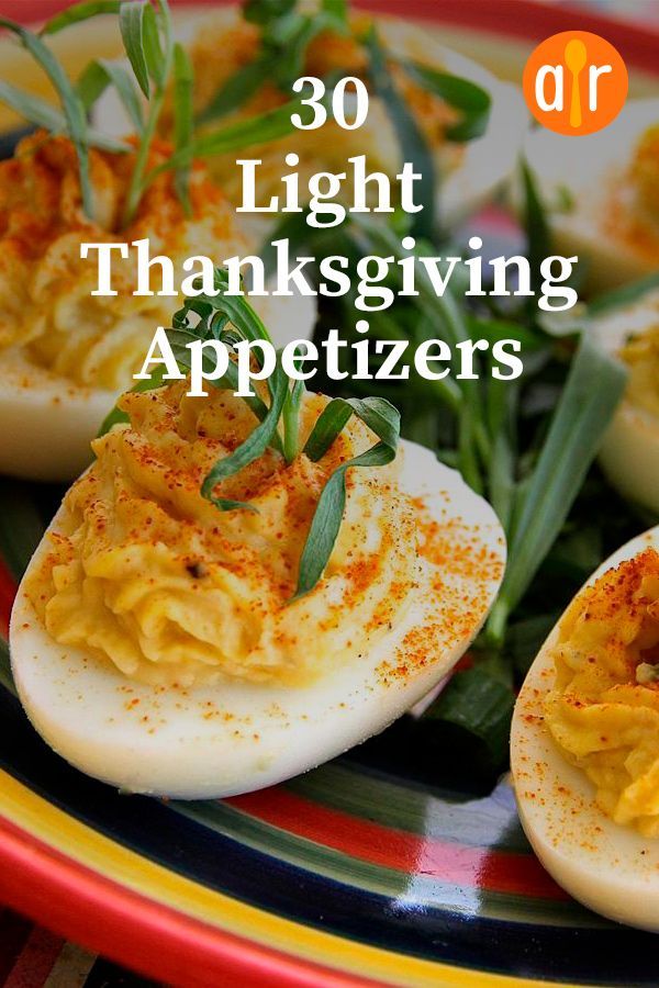 20 Light Thanksgiving Appetizers To Munch On Before The Main Event -   17 thanksgiving appetizers ideas