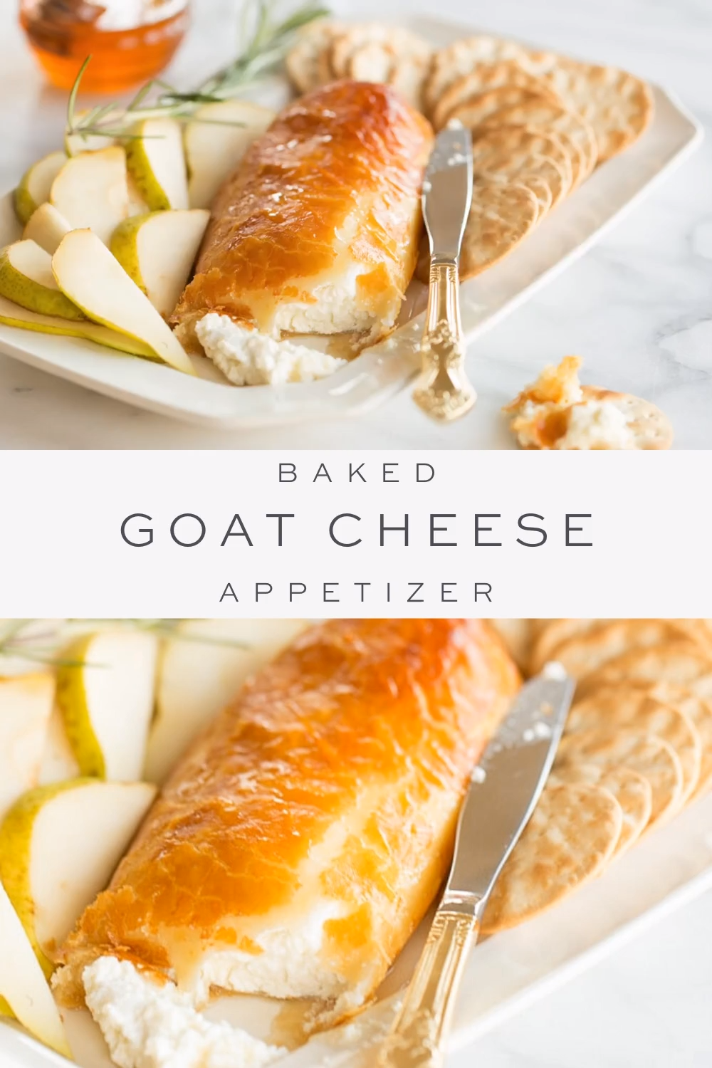 Easy Baked Goat Cheese and Honey Appetizer -   17 thanksgiving appetizers ideas